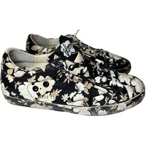 Golden Goose Superstar Bloom Floral‎ Sneakers GGDB Women 37 Rare